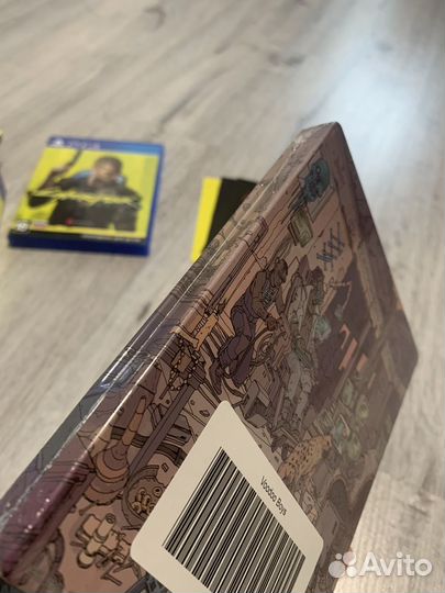 Cyberpunk 2077 ps4 steelbook + comicbook