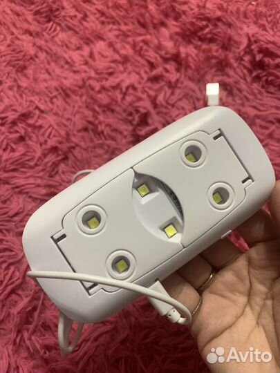 Мини led лампа для ногтей