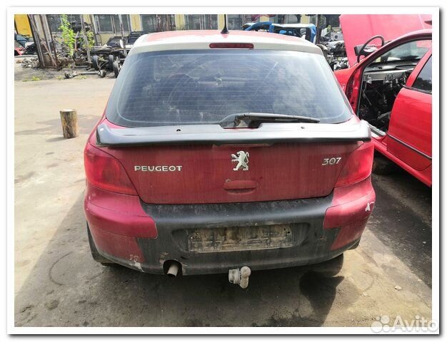 Peugeot 307 1.6л. 2002 год (разбор по запчастям)