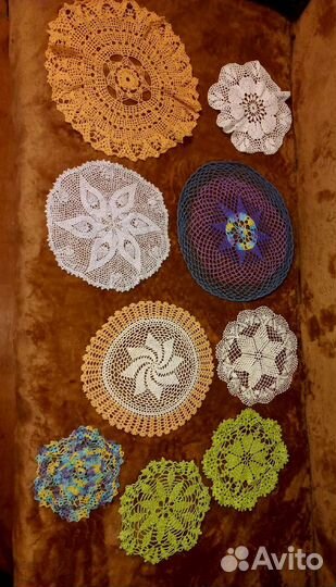 Салфетки вязаные крючком