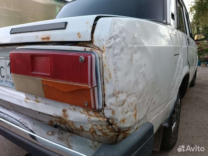 ВАЗ 2107 1.6 МТ, 2005, битый, 107 246 км