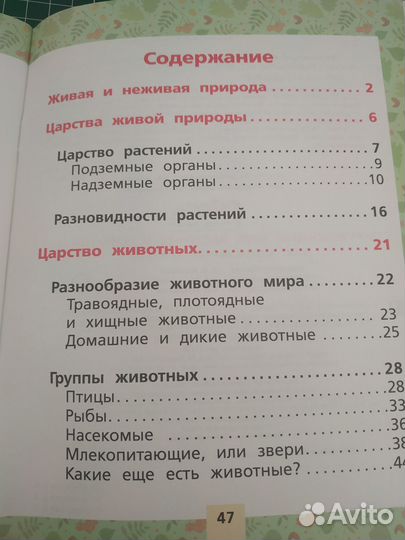 Окружающий мир растения и животные