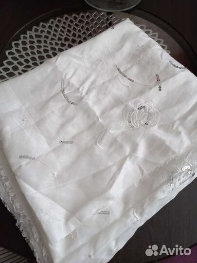 Отрез ткани нарядная тафта