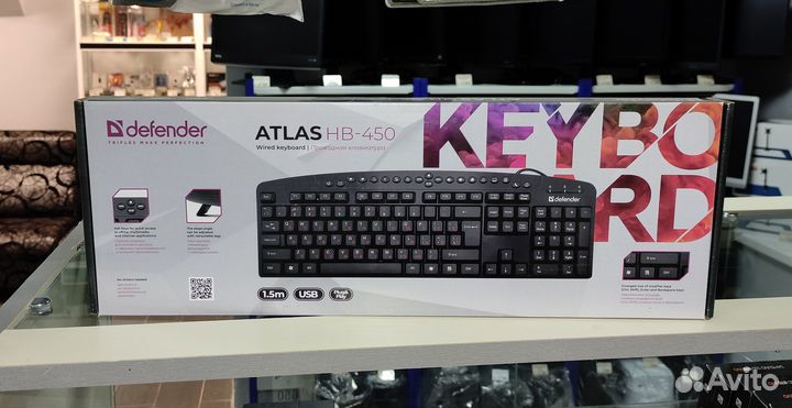 Клавиатура Defender Atlas-HB-450