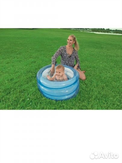 Бассейн надувной Bestway для малышей новый