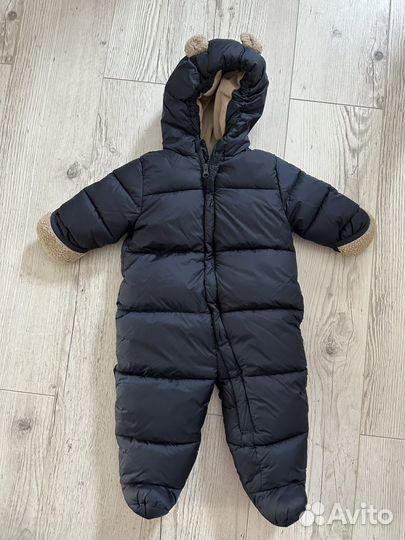 Зимний комбинезон Baby Go тёмно-синего цвета