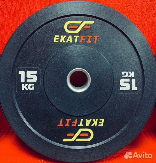 Диск бамперный 15 кг