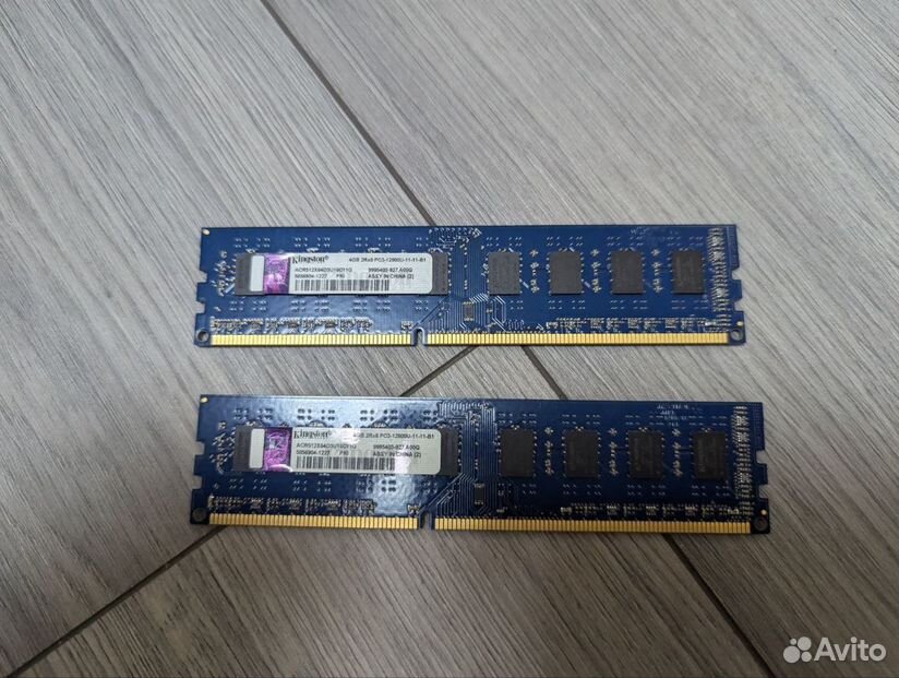 Озу DDR3 4gb Kingston