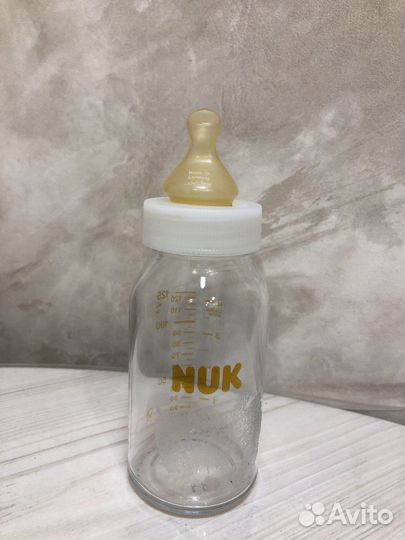 Бутылочка nuk с соской для недоношенных