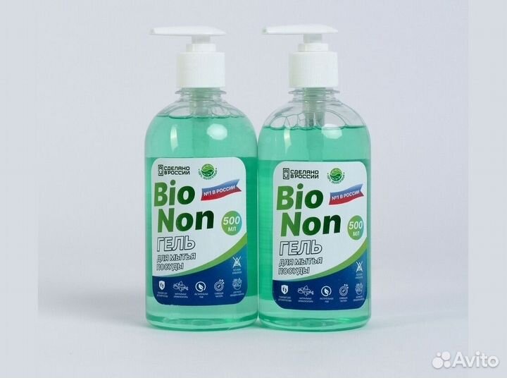 Очищающий гель для посуды 500 мл