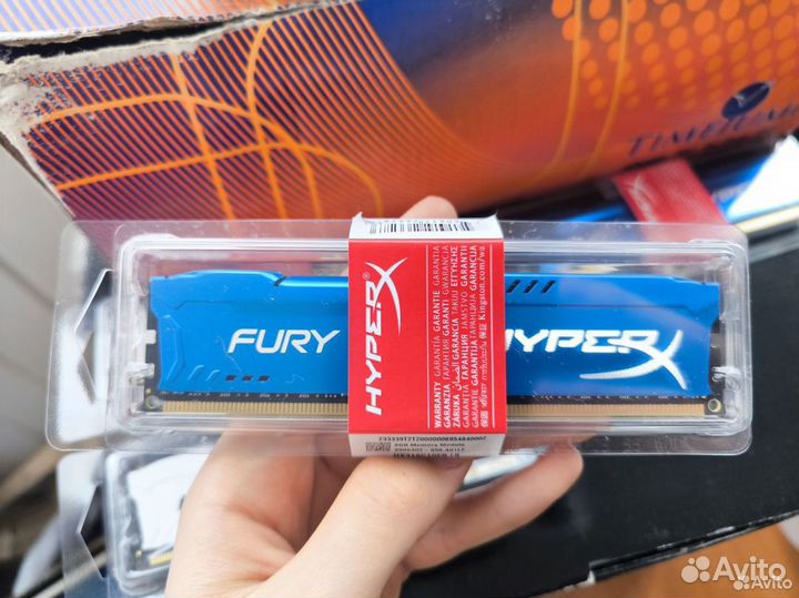 Оперативная память ddr3 hyperx fury 16gb