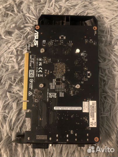 Видеокарта Asus Dual GeForce GTX 1650 OC 4gb
