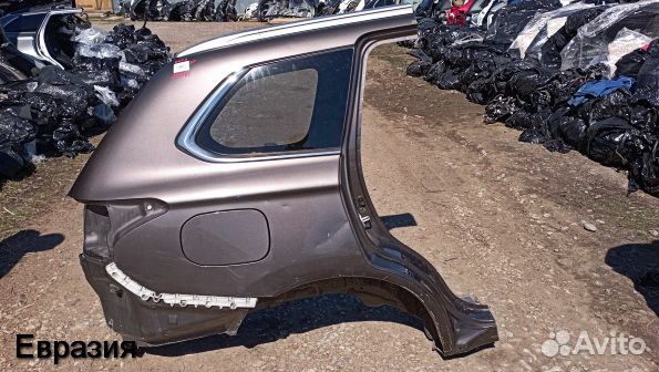Задняя правая четверть Mitsubishi Outlander 3