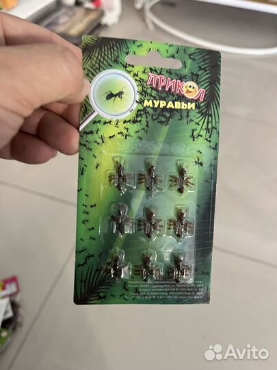 Мухи муравьи тараканы пластиковые