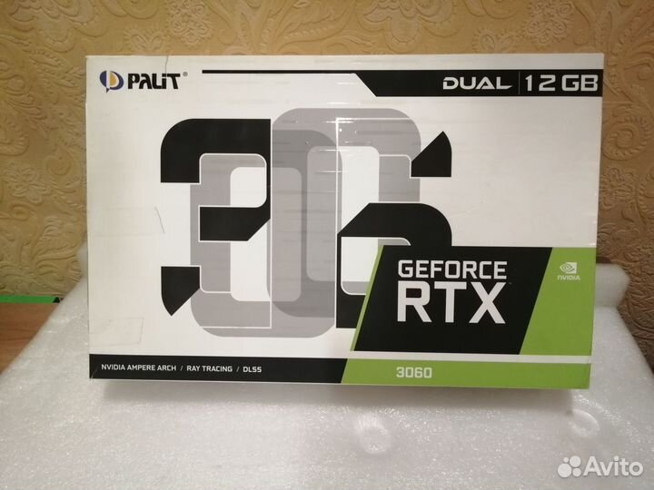 Видеокарта Palit RTX 3060 12GB dual
