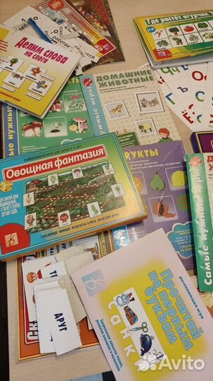 Развивающие игры, занятия, книги
