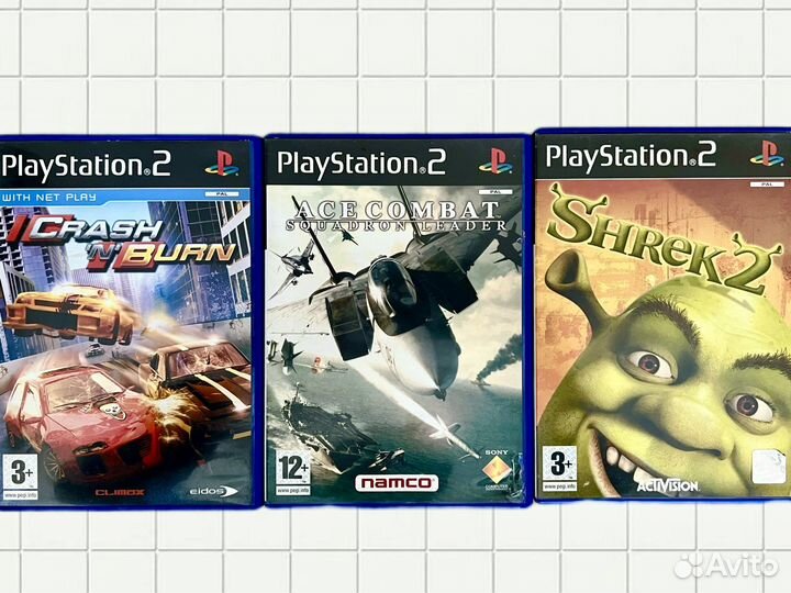 Лицензионные игры ps2 (все на доставке)