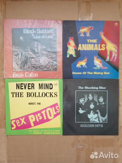 Виниловые пластинки рок, диско, обновляется