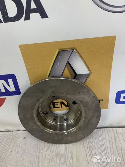 Тормозной диск перед Renault sandero