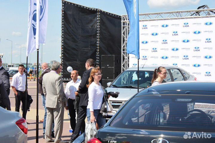 Сцена, звук, бэклайн, свет, генератор, ограждения