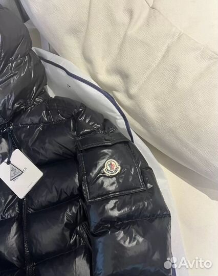 Пуховик Moncler maya глянцевый nfc