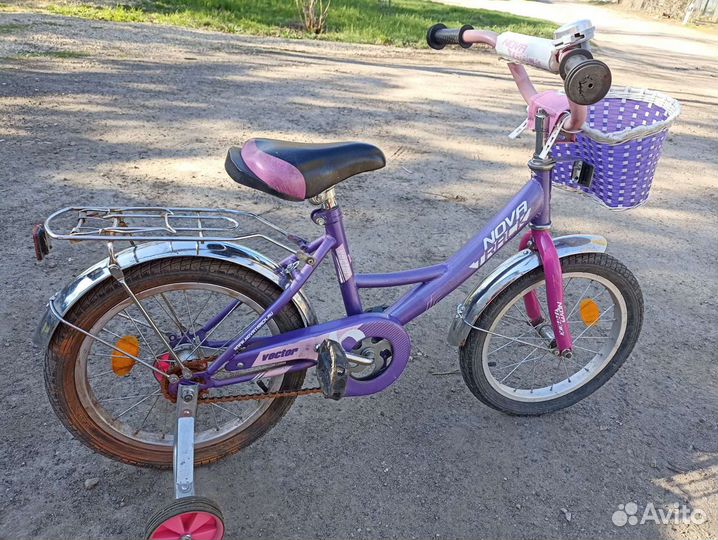 Детский велосипед новатрек vector16