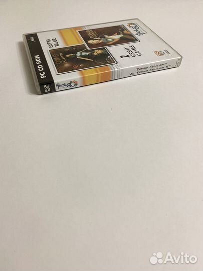 Tomb Raider & Tomb Raider II зару лицензия DVD-box