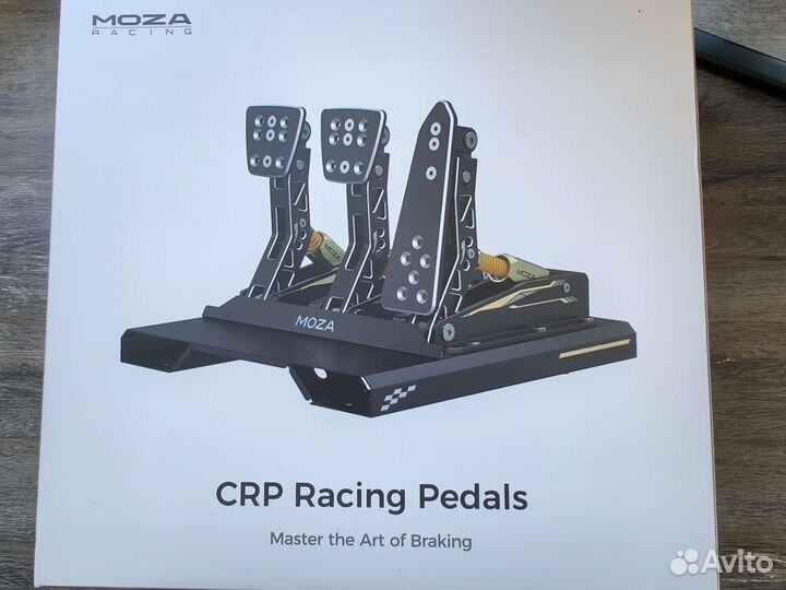 Moza racing CRP Pedals+CS V2 wheel bundle