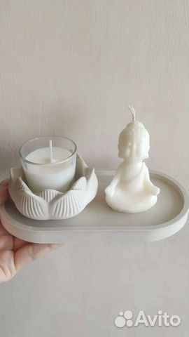 Свечи восковые ручной работы