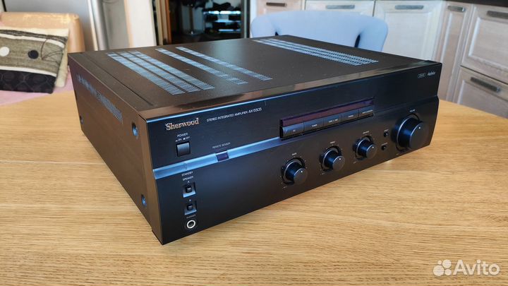 Усилитель Sherwood AX-5505 200Вт + пульт + DVD LG