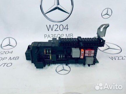 Sam блок задний mercedes w204