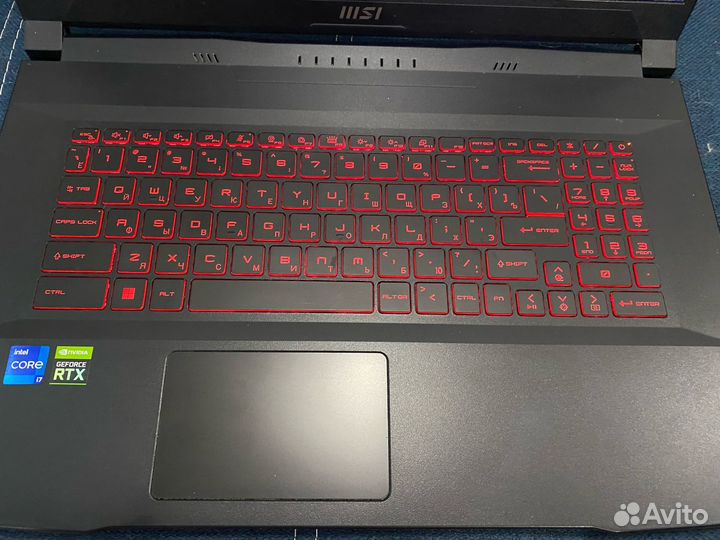 Ноутбук MSI Gf76 Katana