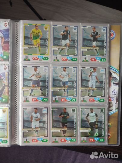 Panini рфпл 2013-2014. Карточки Adrenalyn XL