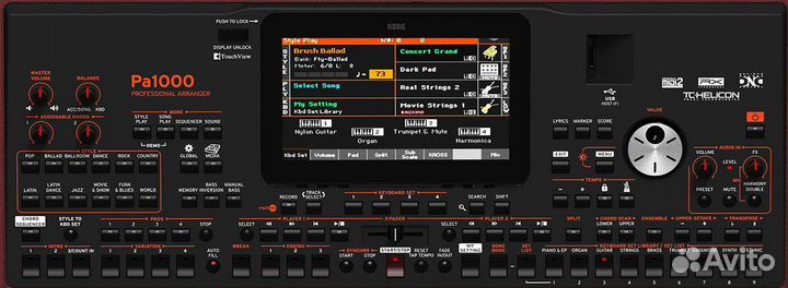 Синтезатор проф аранжировщик korg