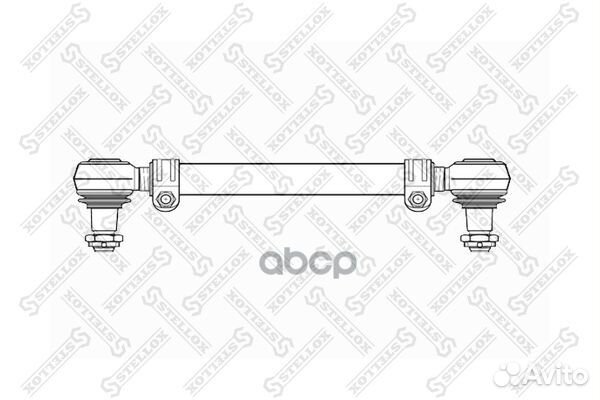 84-35139-SX тяга рулевая попер L1736 d40 Scani
