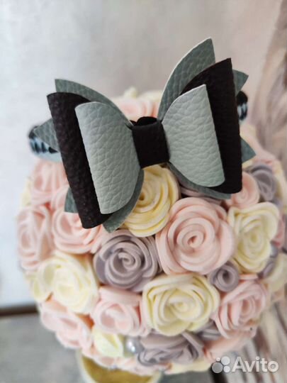 Ободок для волос ручной работы