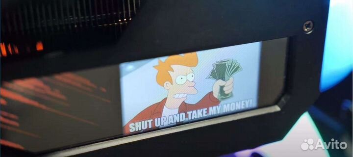 Aorus rtx 3070 топчик с экраном