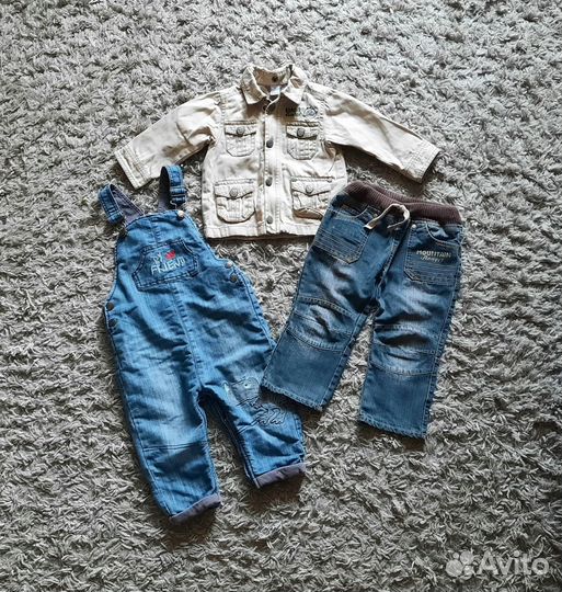 Пакет вещей для мальчика 62-158