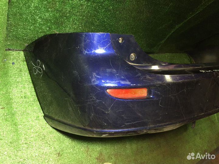 Бампер задний Mazda Premacy crew Синий царапины