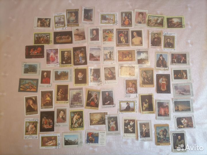 Почтовые марки СССР цена за все