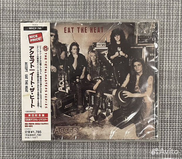Accept - Eat The Heat Japan CD