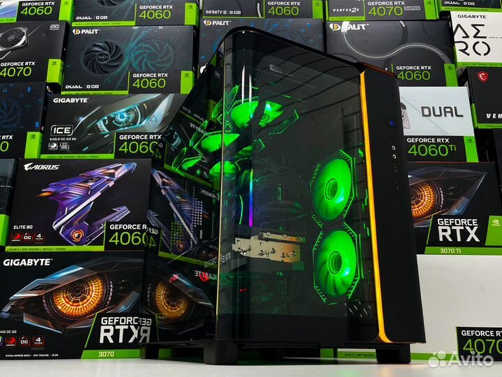 Игровой пк intel i5 12400f + RTX 4060 Ti/RTX 4070