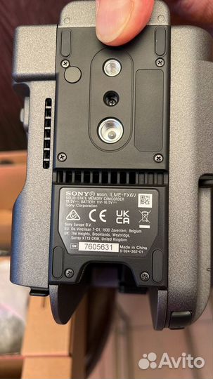 Видеокамера Sony ilme FX6