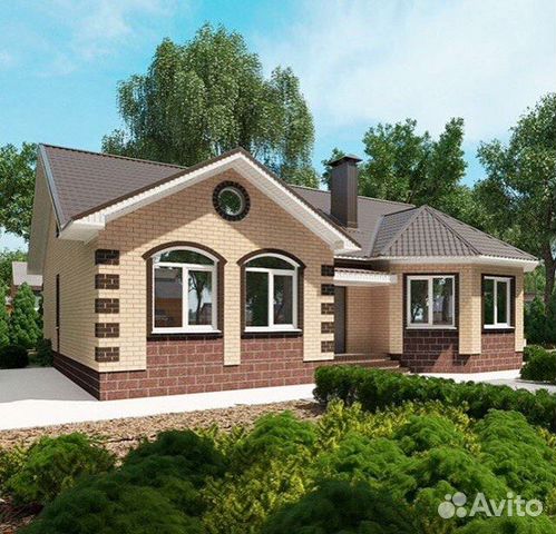 Проект дома на участке 2 сотки одноэтажный