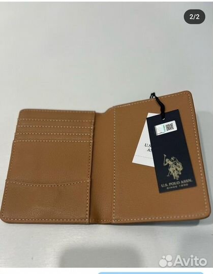 Обложка для документов US Polo assn