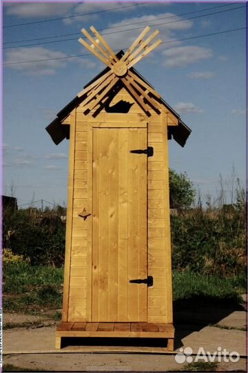 Дачный туалет с кошкой DND