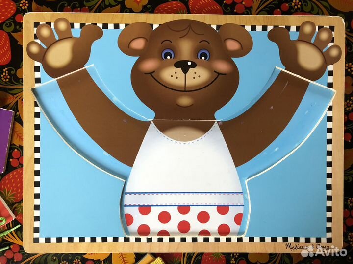 Доска Застежки Mellissa and doug