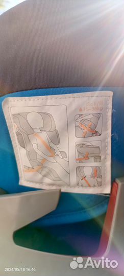 Автокресло cybex solution x2-fix изофикс 15-36