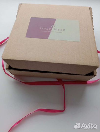 Носки 6 пар мужские. Набор подарочный