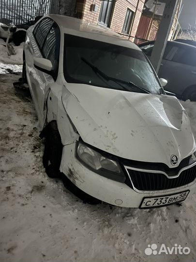 Skoda rapid в разборе